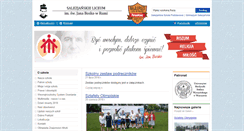 Desktop Screenshot of liceum.salezjanskie.pl